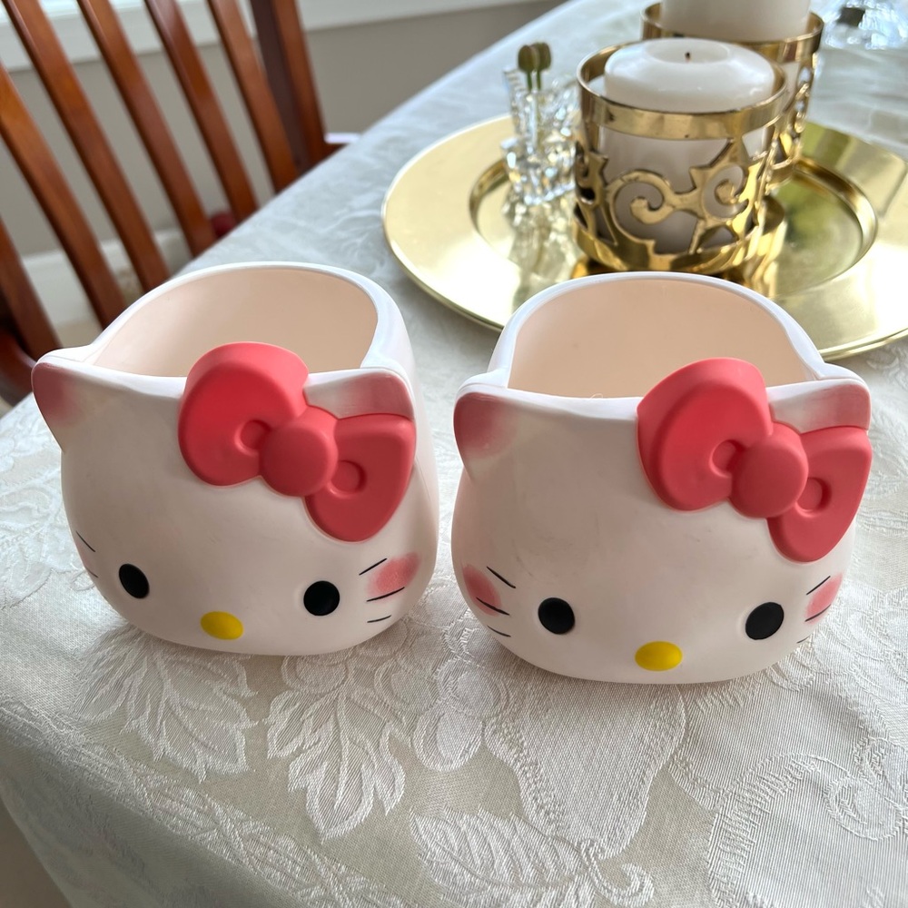 Two Makeup tools holders